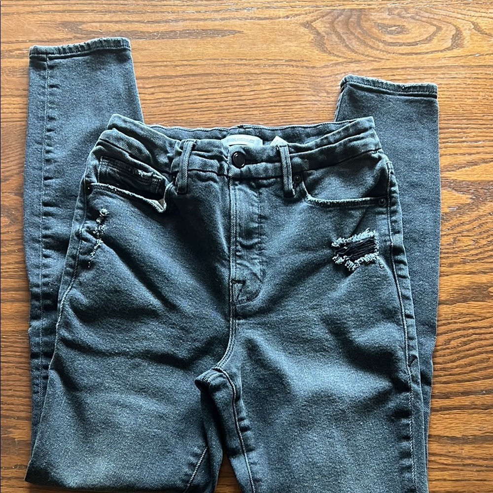Good American good legs skinny jeans size 6/28 #63